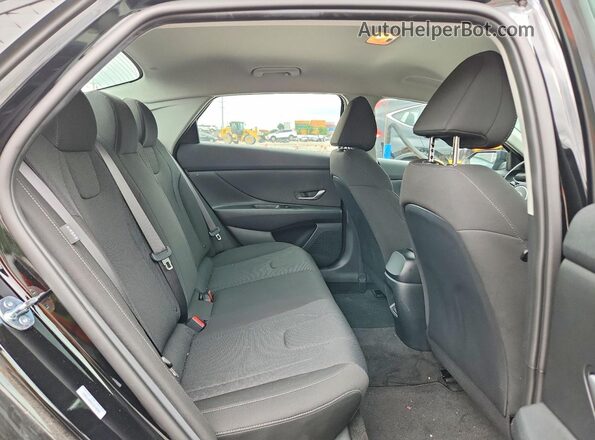KMHLL4DG6TU170598 2026 HYUNDAI ELANTRA Black Հետևի նստատեղերի տեսք