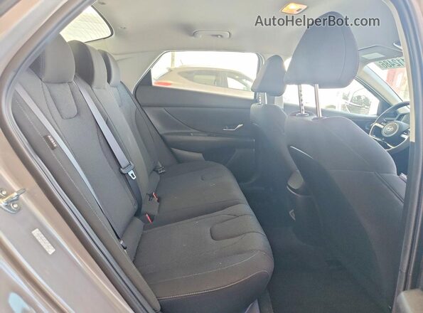 KMHLL4DG7RU801934 2024 HYUNDAI ELANTRA Gray Rear seats view