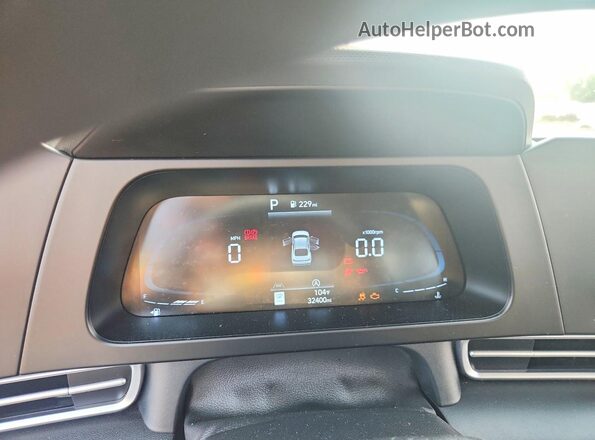 KMHLL4DG7SU940256 2025 HYUNDAI ELANTRA Gray ხელსაწყოთა პანელის ხედი