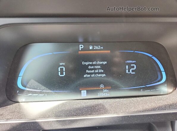 KMHLL4DG8RU815664 2024 HYUNDAI ELANTRA Gray Սարքավորումների վահանակի տեսք