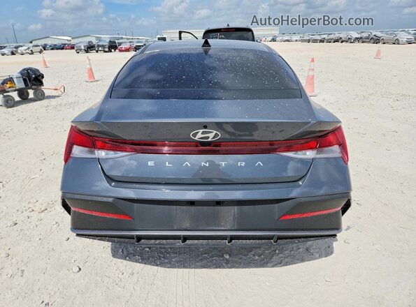 KMHLL4DG8RU815664 2024 HYUNDAI ELANTRA Gray Հետևի տեսք