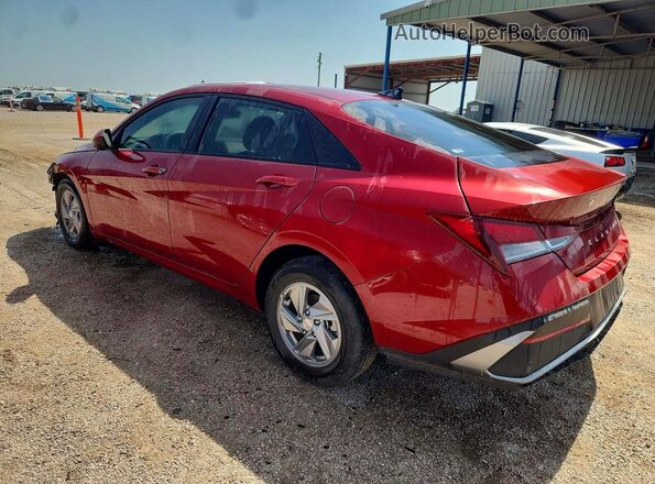 KMHLL4DG8SU014450 2025 HYUNDAI ELANTRA Red Задня ліва чверть