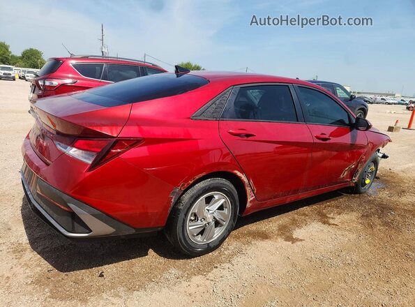 KMHLL4DG8SU014450 2025 HYUNDAI ELANTRA Red Задня права чверть