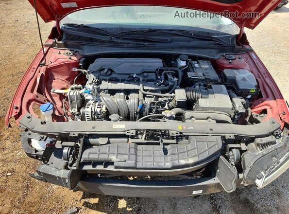 KMHLL4DG8SU014450 2025 HYUNDAI ELANTRA Red Вид задньої частини салону