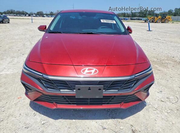 KMHLL4DG8SU957048 2025 HYUNDAI ELANTRA Red Widok z przodu