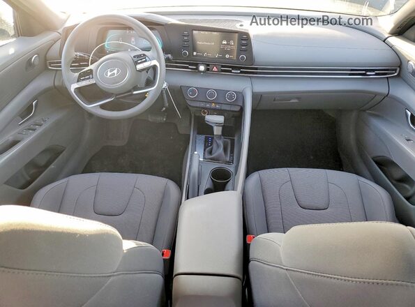 KMHLL4DG9RU825734 2024 HYUNDAI ELANTRA Black წინა პანელის ხედი