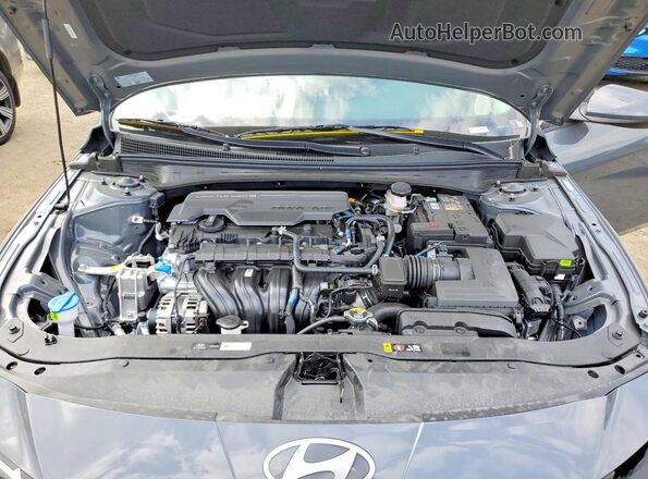 KMHLL4DG9TU175553 2026 HYUNDAI ELANTRA Серый Вид задней части салона