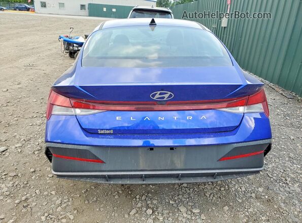 KMHLL4DGXRU763051 2024 HYUNDAI ELANTRA Blue Widok z tyłu