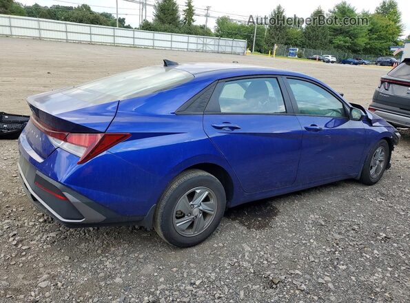 KMHLL4DGXRU763051 2024 HYUNDAI ELANTRA Blue Tył prawy