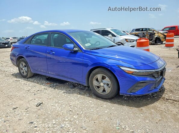 KMHLL4DGXSU041228 2025 HYUNDAI ELANTRA Синий Передняя правая четверть