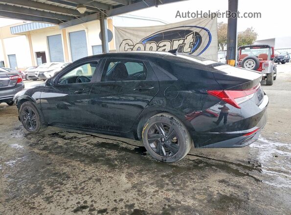KMHLM4AG1MU082741 2021 HYUNDAI ELANTRA Black Trasero izquierdo