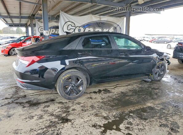 KMHLM4AG1MU082741 2021 HYUNDAI ELANTRA Black Trasero derecho