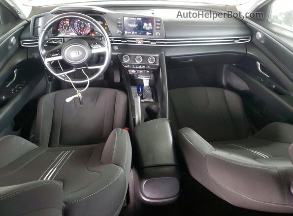 KMHLM4AG1MU082741 2021 HYUNDAI ELANTRA Black Vista del salpicadero