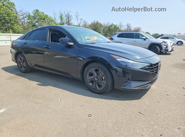 KMHLM4AG2MU148715 2021 HYUNDAI ELANTRA Black Front right