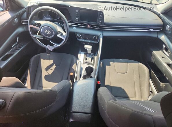 KMHLM4AG2MU148715 2021 HYUNDAI ELANTRA Black Dashboard view