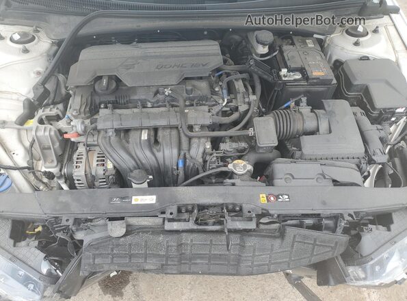KMHLM4AG2PU424282 2023 HYUNDAI ELANTRA White Rear interior view