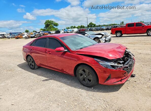 KMHLM4AG2PU465222 2023 HYUNDAI ELANTRA Red წინა მარჯვენა