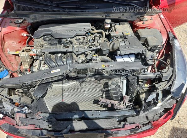 KMHLM4AG2PU465222 2023 HYUNDAI ELANTRA Red უკანა სალონის ხედი