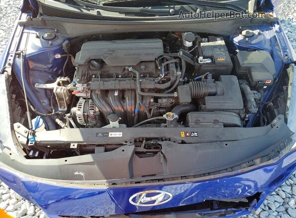 KMHLM4AG2PU471246 2023 HYUNDAI ELANTRA Blue Vista interior trasera