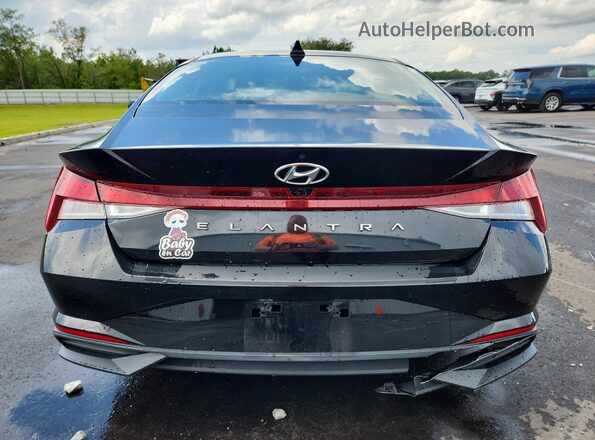 KMHLM4AG2PU524544 2023 HYUNDAI ELANTRA Black Widok z tyłu
