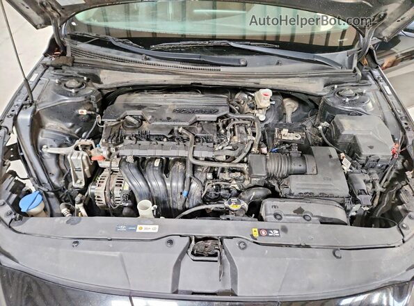 KMHLM4AG4MU117482 2021 HYUNDAI ELANTRA Black Вид задньої частини салону