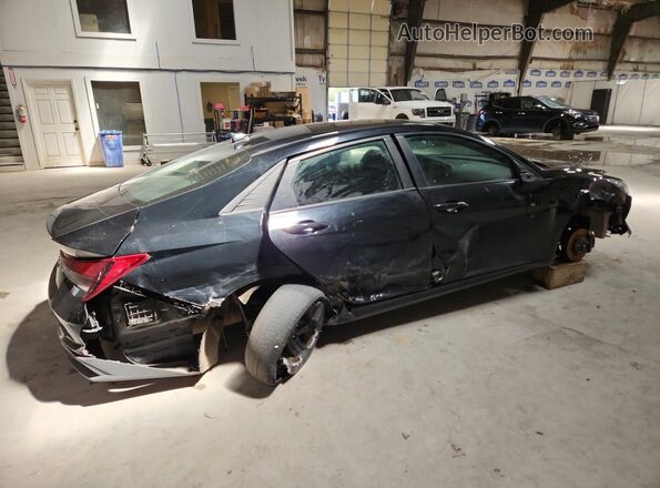 KMHLM4AG4MU117482 2021 HYUNDAI ELANTRA Black 
