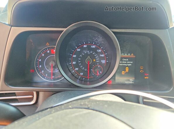 KMHLM4AG4MU117482 2021 HYUNDAI ELANTRA Black Вид щитка приладів