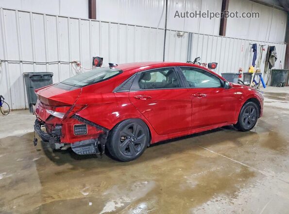 KMHLM4AG5MU164018 2021 HYUNDAI ELANTRA Red Rear right