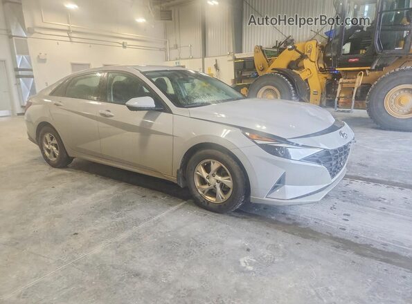 KMHLM4AGXMU097223 2021 HYUNDAI ELANTRA Серый Передняя правая четверть