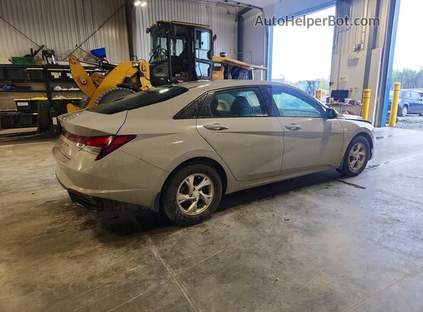 KMHLM4AGXMU097223 2021 HYUNDAI ELANTRA Серый Задняя правая четверть