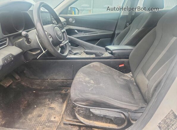 KMHLM4AGXMU097223 2021 HYUNDAI ELANTRA Серый Вид салона спереди
