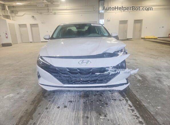 KMHLM4AGXMU097223 2021 HYUNDAI ELANTRA Серый Вид спереди