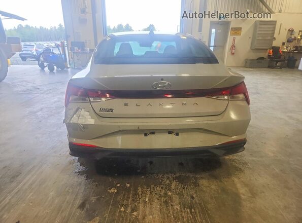 KMHLM4AGXMU097223 2021 HYUNDAI ELANTRA Серый Вид сзади