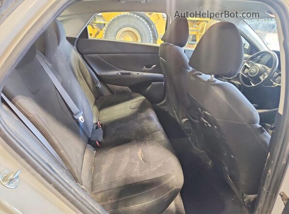 KMHLM4AGXMU097223 2021 HYUNDAI ELANTRA Серый Вид задних сидений