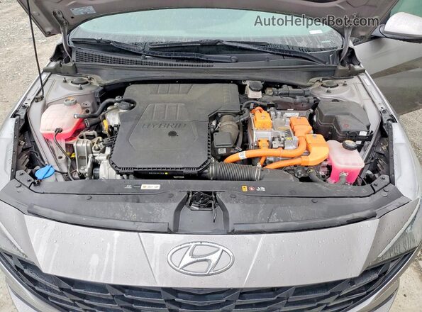 KMHLM4AJ0PU084979 2023 HYUNDAI ELANTRA Серый Вид задней части салона