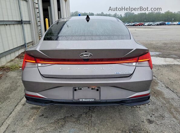 KMHLM4AJ0PU084979 2023 HYUNDAI ELANTRA Серый Вид сзади
