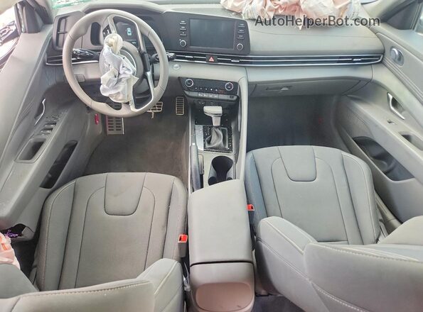 KMHLM4DG0TU127789 2026 HYUNDAI ELANTRA Gray Dashboard view