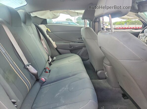 KMHLM4DG0TU127789 2026 HYUNDAI ELANTRA Gray Rear seats view