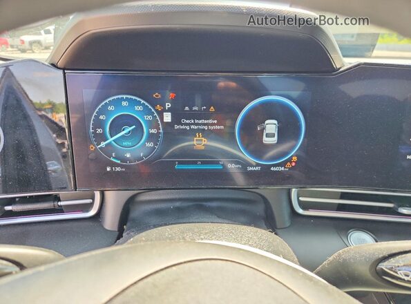 KMHLM4DG2RU647999 2024 HYUNDAI ELANTRA Gray Սարքավորումների վահանակի տեսք