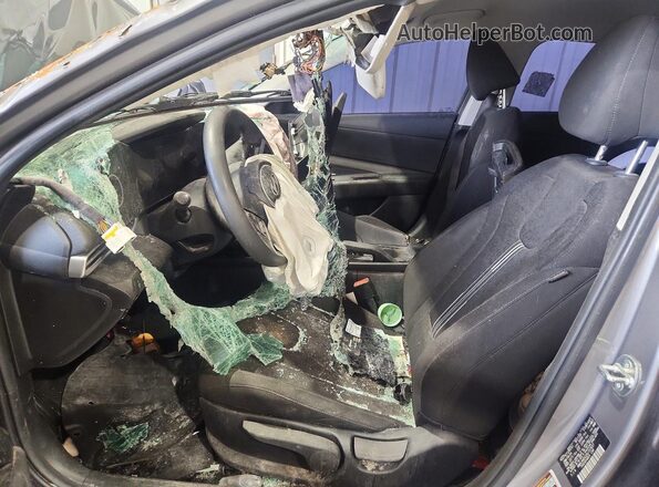 KMHLM4DG2RU737637 2024 HYUNDAI ELANTRA Gray Вид салону спереду