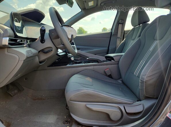 KMHLM4DG2RU848401 2024 HYUNDAI ELANTRA Серый Вид салона спереди