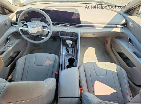 KMHLM4DG2RU848401 2024 HYUNDAI ELANTRA Серый Вид панели приборов