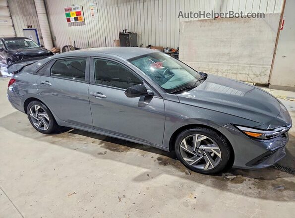 KMHLM4DG2SU064452 2025 HYUNDAI ELANTRA Gray Delantero derecho