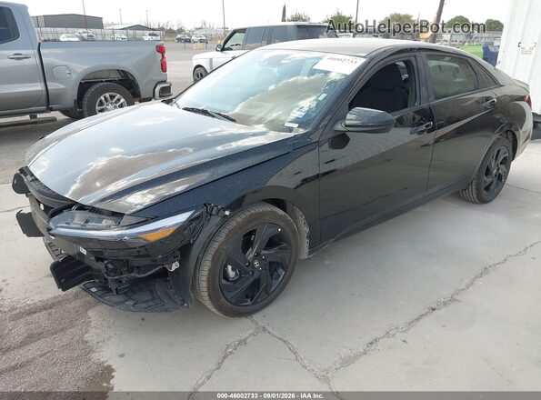 KMHLM4DG2TU254687 2026 HYUNDAI ELANTRA Black წინა მარცხენა ხედი სამი მეოთხედიდან