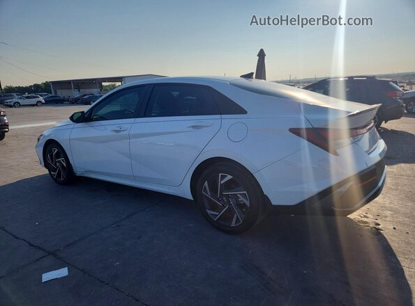 KMHLM4DG3SU059809 2025 HYUNDAI ELANTRA White Հետևի ձախ