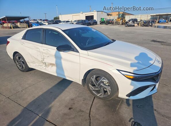 KMHLM4DG3SU059809 2025 HYUNDAI ELANTRA White Առջևի աջ