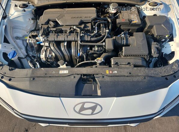 KMHLM4DG3SU059809 2025 HYUNDAI ELANTRA White Սալոնի հետևի տեսք