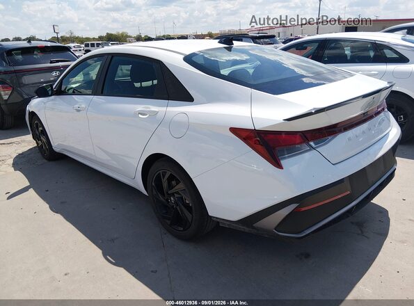 KMHLM4DG3TU164643 2026 HYUNDAI ELANTRA White Rear left