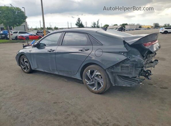 KMHLM4DG4SU866730 2025 HYUNDAI ELANTRA Gray Задня ліва чверть
