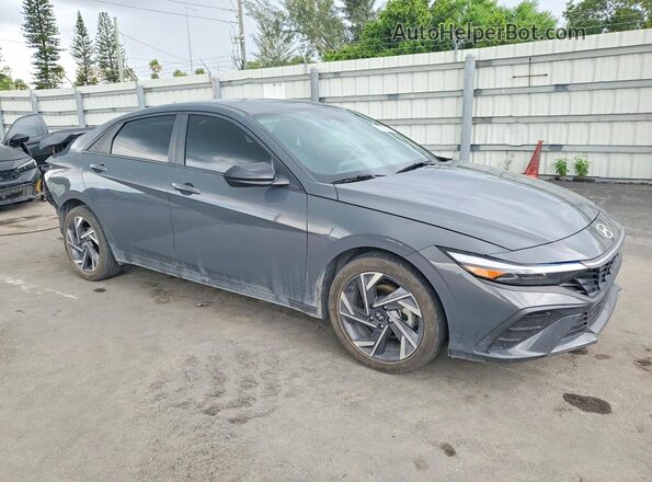 KMHLM4DG4SU866730 2025 HYUNDAI ELANTRA Gray Передня права чверть
